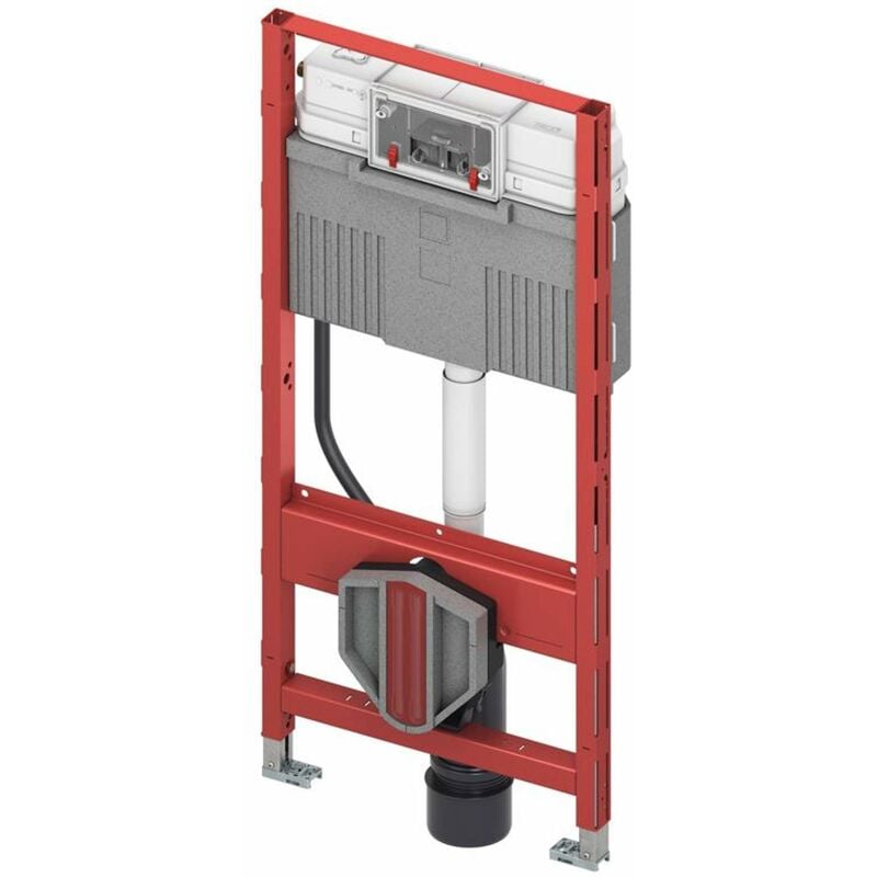 Profil - Bâti-support pour wc suspendu avec fonction bidet, avec réservoir de chasse Uni, hauteur de construction 1,12 m 9300379 - Tece