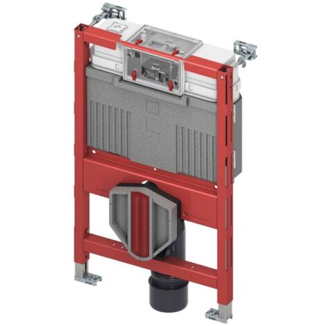 Tece TECEprofil - Módulo de instalación para WC suspendido con función de bidé, cisterna Uni, altura de montaje 0,82 m 9300380