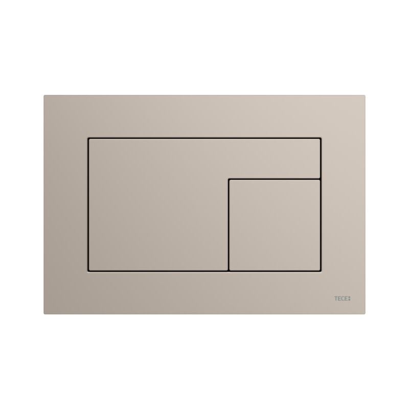 TECE WC match1 9240733 pour technologie double volume, beige Arizona / Greige