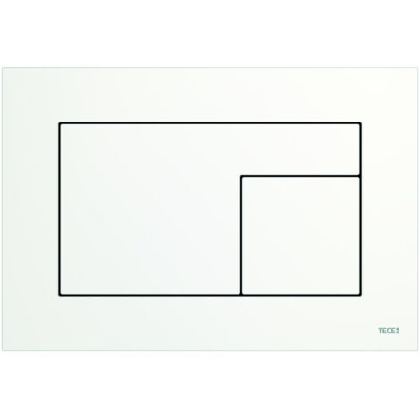 Tece TECEvelvet - Control de descarga, acabado antihuellas, blanco 9240735