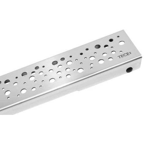 TECEdrainline Designrost ''drops'' 1200 mm Edelstahl poliert, gerade 601230