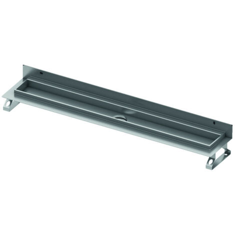 TECEdrainline receveur de douche droit avec support mural, 700mm,