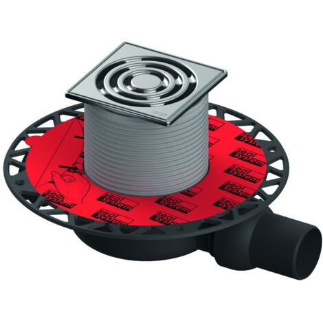 TECEdrainpoint S 112 Set dévacuation, super plat, avec bride