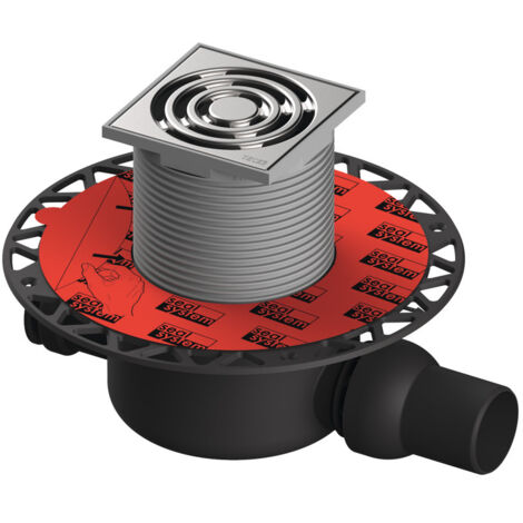 TECEdrainpoint S 120 Ablaufset Norm mit Seal System Universalflansch 3601200