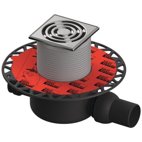 TECEdrainpoint S 122 Ablaufset, Norm, mit Seal System