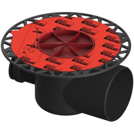 TECEdrainpoint S Ablauf DN100 waagerecht 3607500 mit Seal System Universalflansch
