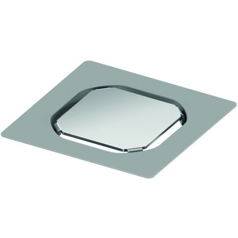 TECEdrainpoint S alicatable, acero inoxidable, 100x100mm, sin