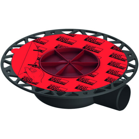 TECEdrainpoint S, écoulement extra-plat, pour terrasse/balcon,