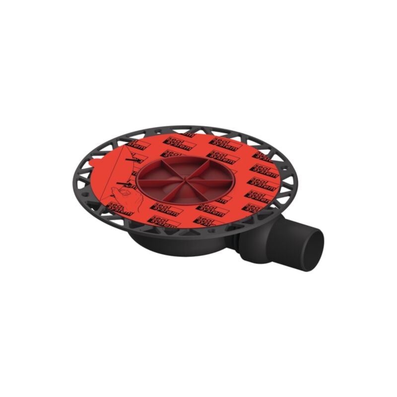 TECEdrainpoint séquenceur s super plat 3601400 dn 50, avec universel, horizontal