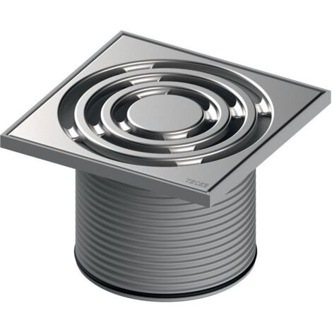 TECEdrainpoint S Rostrahmen 3660003 142x142mm, Kunststoff, mit Designrost