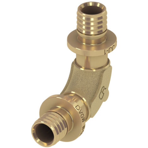 TECEflex Bogen, 90-Grad, druckverlustoptimiert, Siliziumbronze,