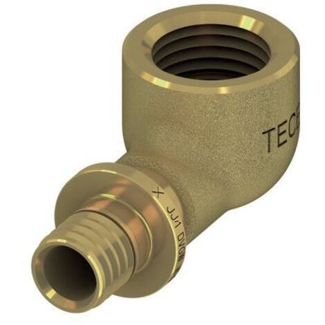 TECEflex Kompakt-Winkelmuffe, Dim. 16xRP1/2", Siliziumbronze,