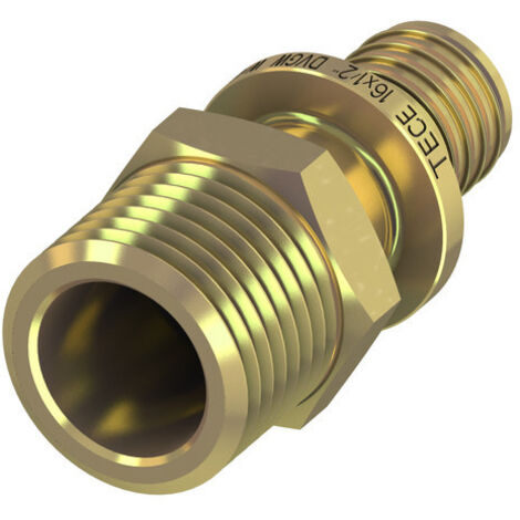 TECEflex raccord de transition, bronze au silicium, 705602