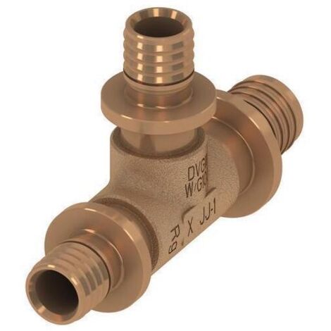 TECEflex T-Stück, reduziert, Siliziumbronze, 710601