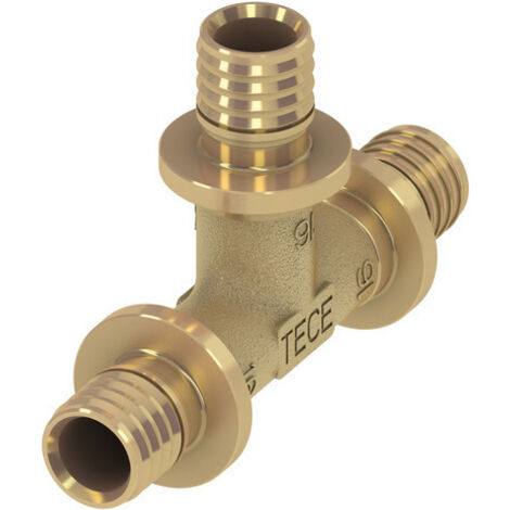 TECEflex T-Stück Rotguss d= 25mm