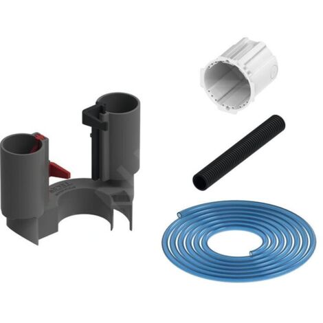 TECEflushpoint kit de montage brut, déclenchement pneumatique à