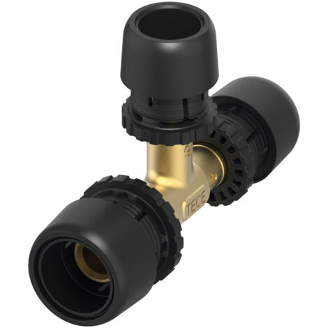 TECElogo Ax T-Stück, reduziert, Siliziumbronze, 8803001