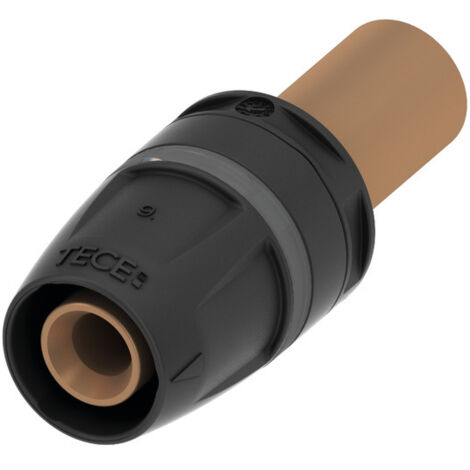 TECElogo Push Pressübergang, Rotguss/Siliziumbronze, 8730100