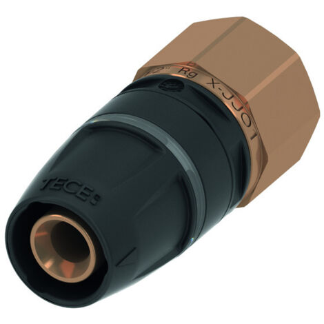 TECElogo Push Übergangsmuffe, Rotguss/Siliziumbronze, 8713002