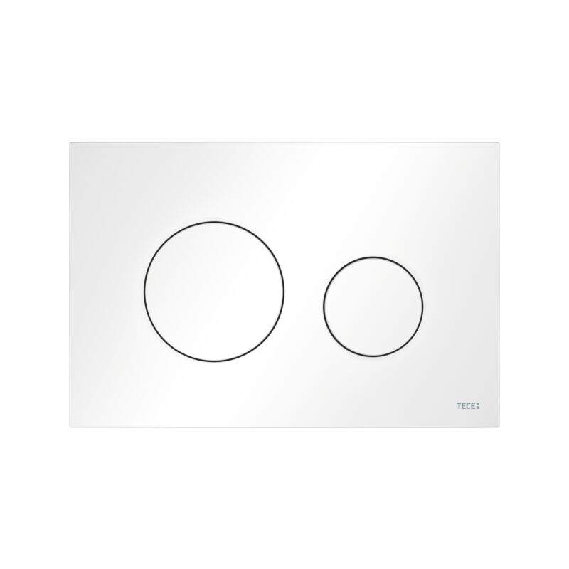 Tece - Loop - Wc-betätigungsplatte, Weiß Matt 9240926