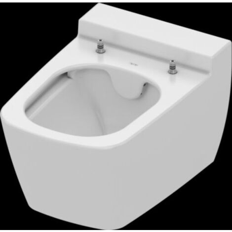 TECEone WC-Keramik, spülrandlos, ohne Duschfunktion, weiß,