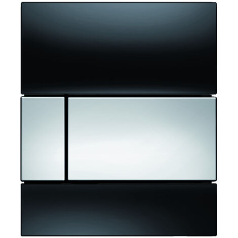 TECEsquare Plaque de commande pour urinoir, verre, cartouche