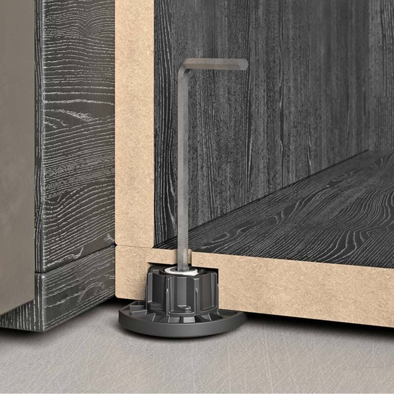 Niveleur réglable Integrator-Z Tech D-30 mm - Noir