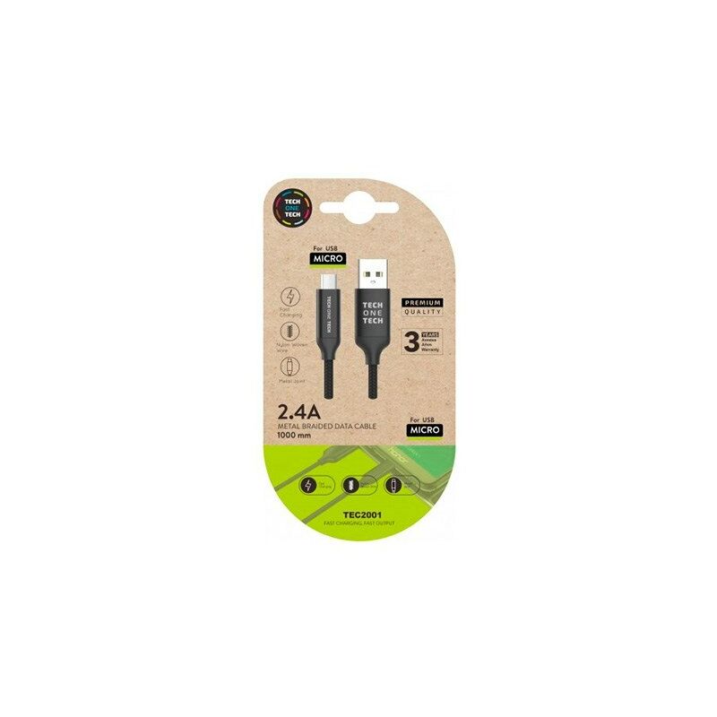 

Tech-One-Tech Cable USB(A) A Micro USB(B) 1M