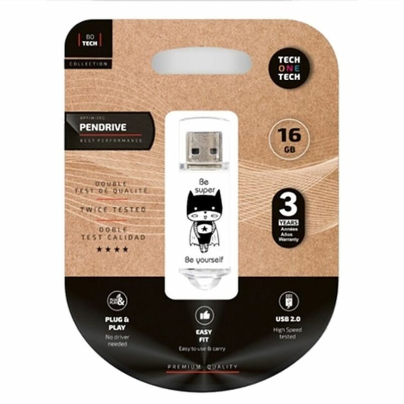 

Memoria USB TEC4018-16 16 GB - Tech One Tech