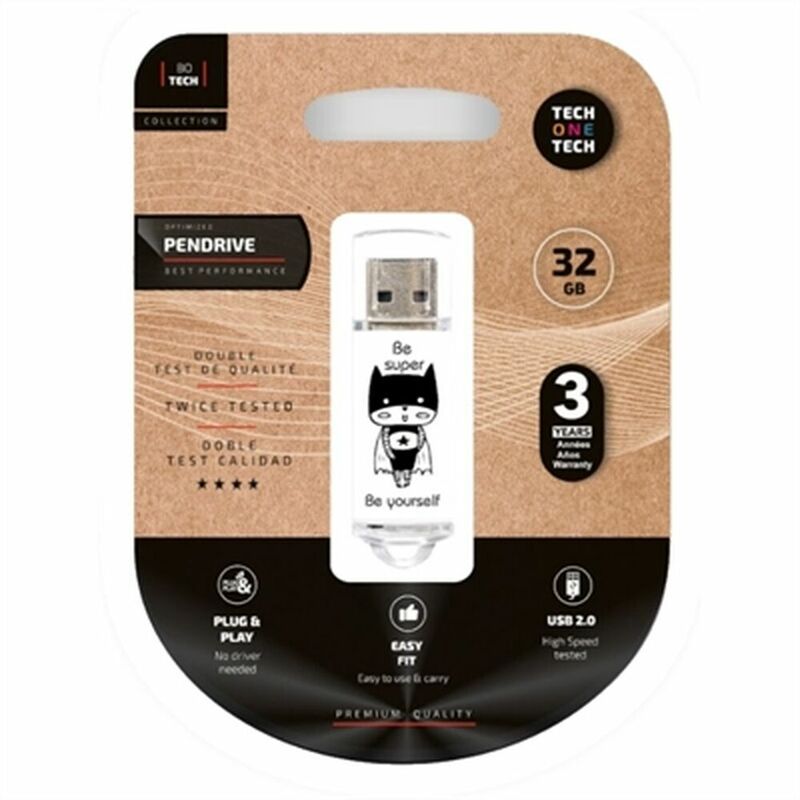 

Memoria USB TEC4018-32 32 GB - Tech One Tech