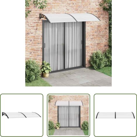 Techado para puerta - Marquesina para puerta PC 240x100 cm