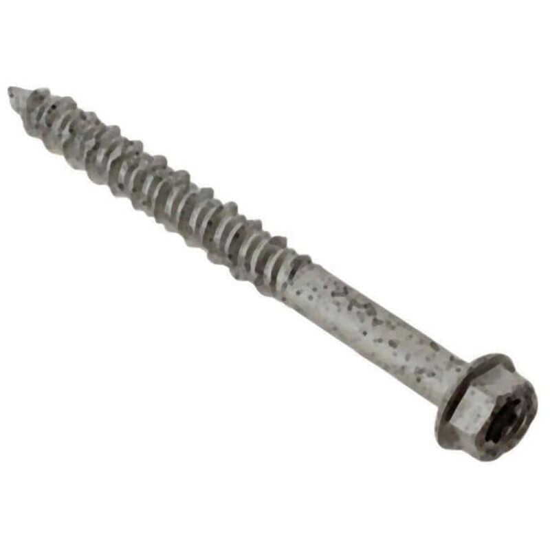 Forgefix - TechFast Masonry Screw torx Compatible Hex 6.3 x 57mm (Box 100) fortfmh