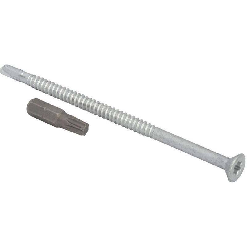 ForgeFix TechFast Roofing Screw Timber - Steel Light Section 5.5 x 109mm Pack 50 FORTFCL55109
