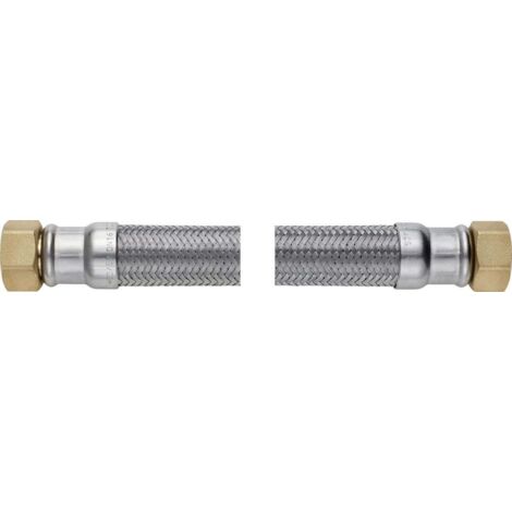 Techline NT Panzerschlauch IG 1/2 x IG 1/2, DN16, 50 cm Anschlussschläuche