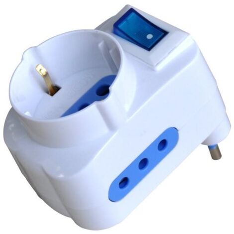 TECHLY Adattatore con spina 10A