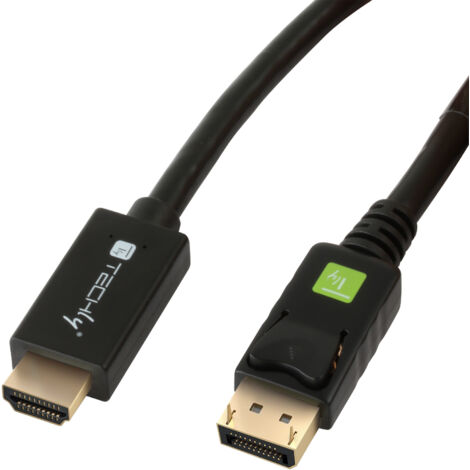 TECHLY Cavo Convertitore da DisplayPort 1.2 a HDMI 4K 1m