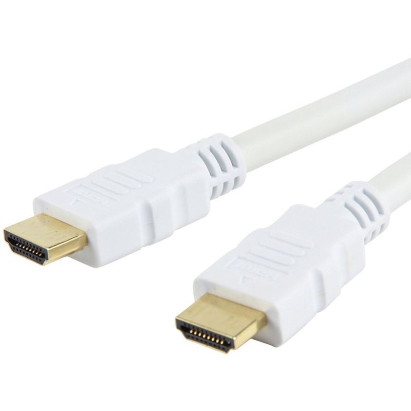 Image of Techly - Cavo hdmi High Speed con Ethernet a/a m/m 1 m Bianco
