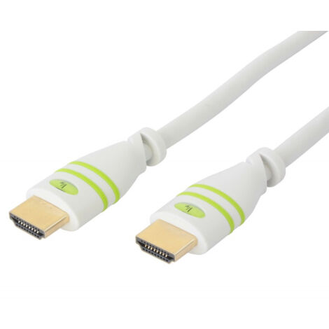 Techly Cavo HDMI High Speed con Ethernet A/A M/M 2 m Bianco