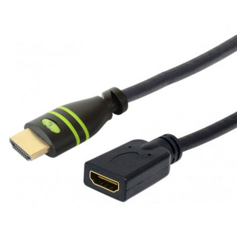 Techly Cavo Prolunga HDMI High Speed con Ethernet 4K 30Hz M/F 7,5 m