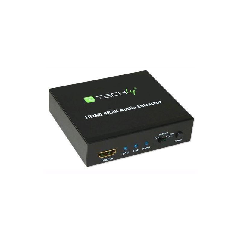 Image of Estrattore Audio lpcm 2CH da hdmi 4K uhd 3D - Techly