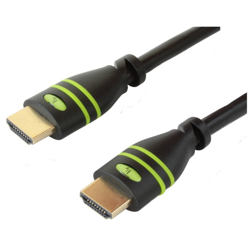 Techly 10m HDMI-A/HDMI-A HDMI-Kabel HDMI Typ A (Standard) Schwarz
