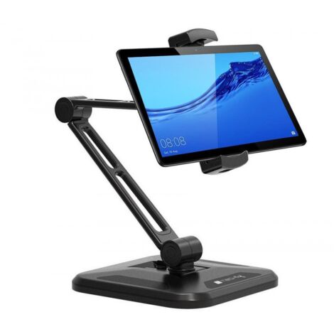 Techly ICA-TBL 2801 supporto per personal communication Supporto passivo Tablet/UMPC Nero