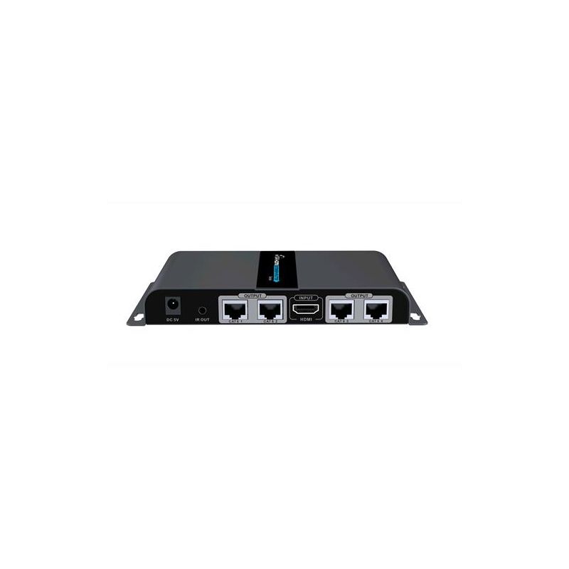 Image of Techly - Np Extender Splitter hdmi 1x4 con ir su Cavo Cat. 6 fino a 50m