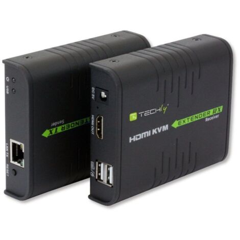Techly Np HDMI KVM Extender su cavo di rete