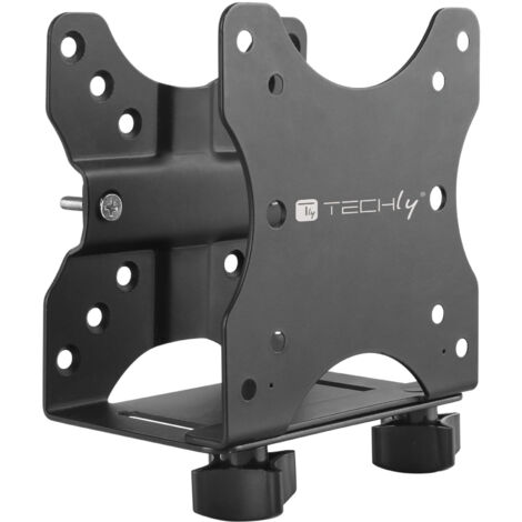 Techly Np Supporto per CPU Sotto Scrivania regolabile