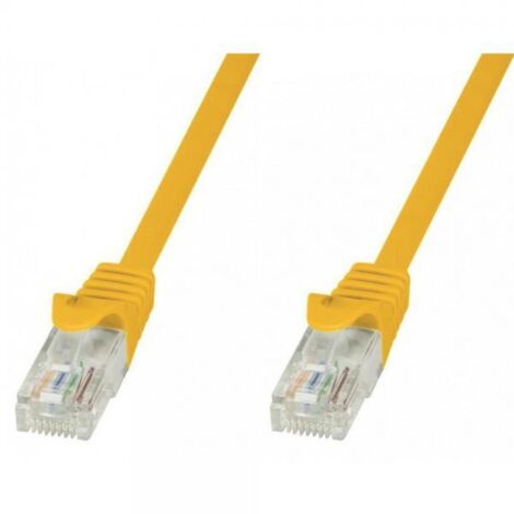 Techly Professional Cavo di rete Patch in CCA Cat.5E Giallo UTP 2m