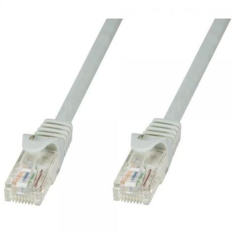 Techly Professional Cavo di rete Patch in CCA Cat.5E Grigio UTP 0,25m