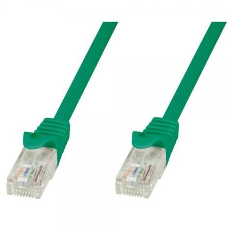 Techly Professional Cavo di rete Patch in CCA Cat.5E Verde UTP 3m