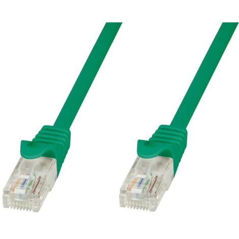 Techly Professional Cavo di rete Patch in CCA Cat.5E Verde UTP 5m