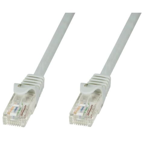 Techly Professional Cavo di rete Patch in CCA Cat.6 Grigio UTP 5m